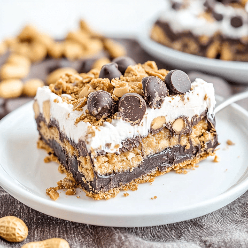 Chocolate Peanut Butter Dream Bars