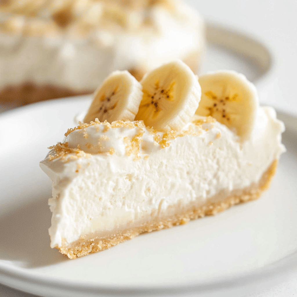 No-Bake Banana Pudding Cheesecake