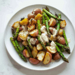 Roasted Asparagus and Potatoes