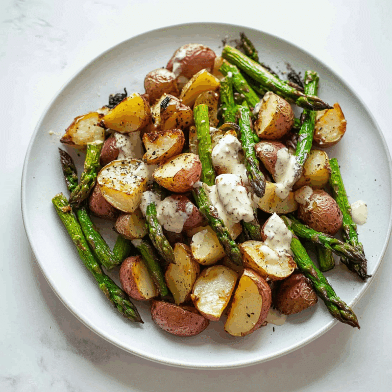 Roasted Asparagus and Potatoes