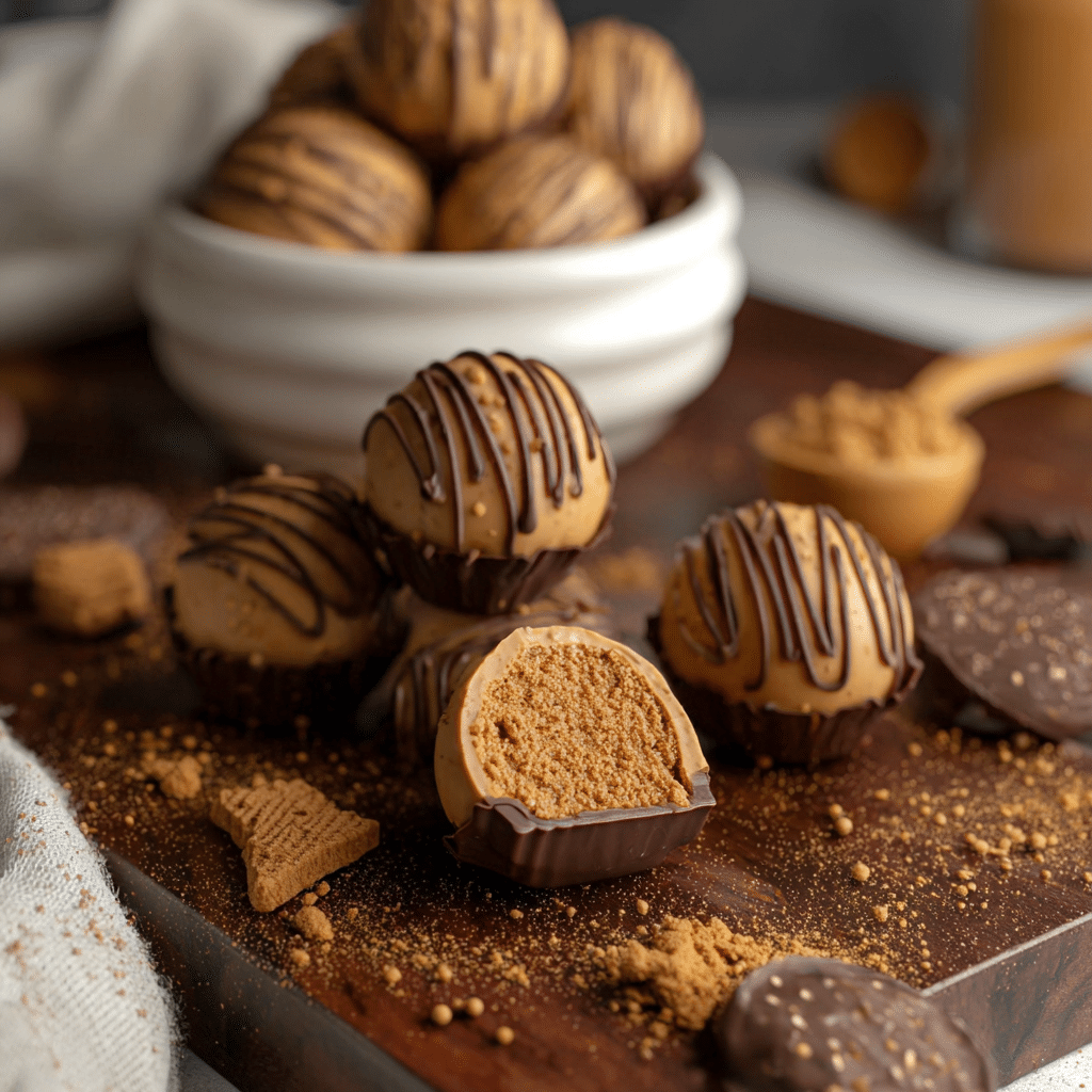 Biscoff Truffle Bites