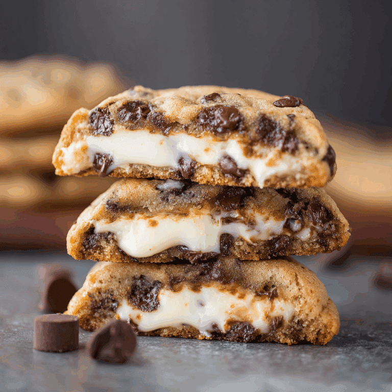 Cheesecake Stuffed Chocolate Chip Cookies