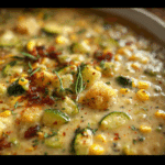 Corn and Zucchini Chowder