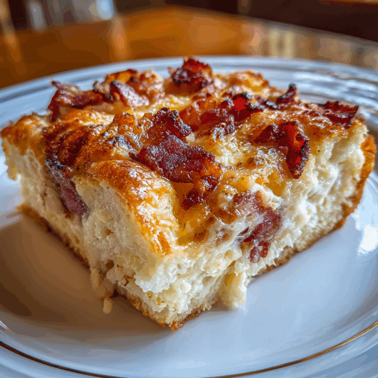 Crescent Roll Breakfast Casserole
