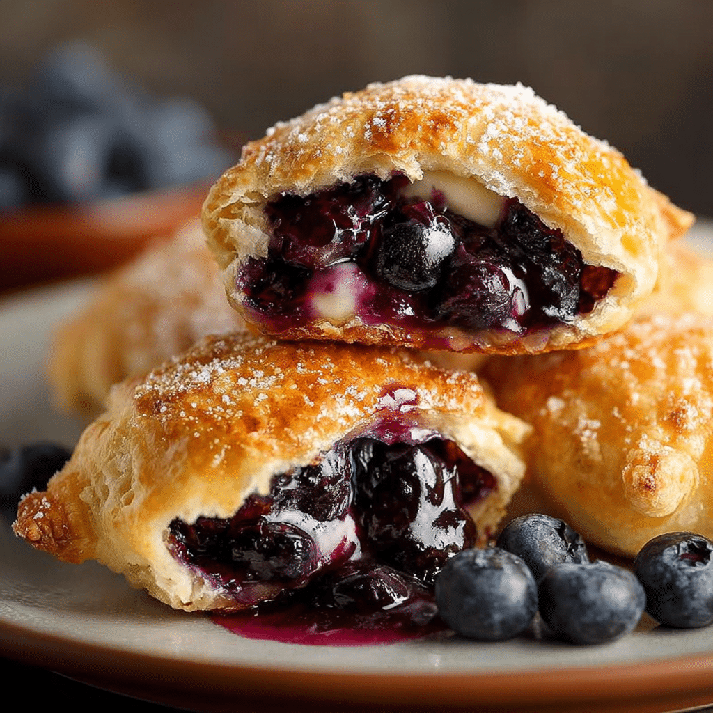 Blueberry Pie Bombs