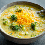 Broccoli Potato Cheese Soup