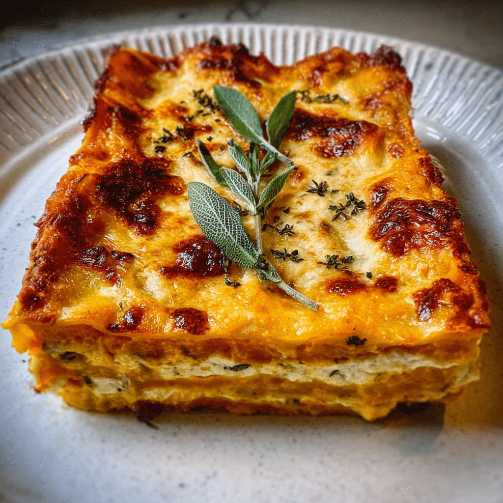Butternut Squash Lasagna
