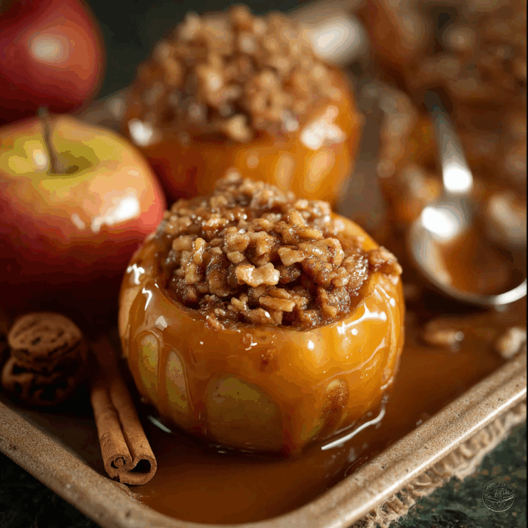 Caramel-Stuffed Baked Apples