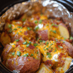 Crockpot Loaded Potatoes