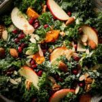 Fall Harvest Kale Salad