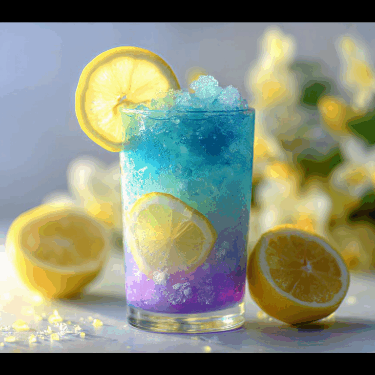 Galaxy Lemonade Slushie