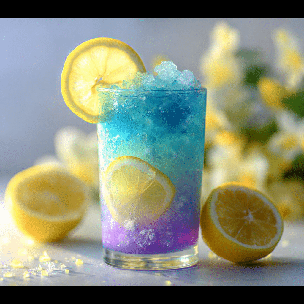 Galaxy Lemonade Slushie