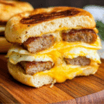 Homemade Sausage Egg Cheese