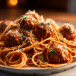 Italian Spaghetti and Meatballs