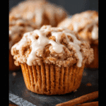 Pumpkin Crumb Cake Muffins