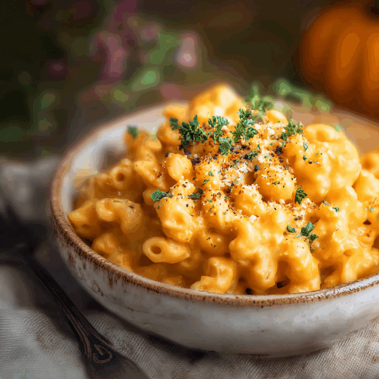 Pumpkin Mac and Cheese