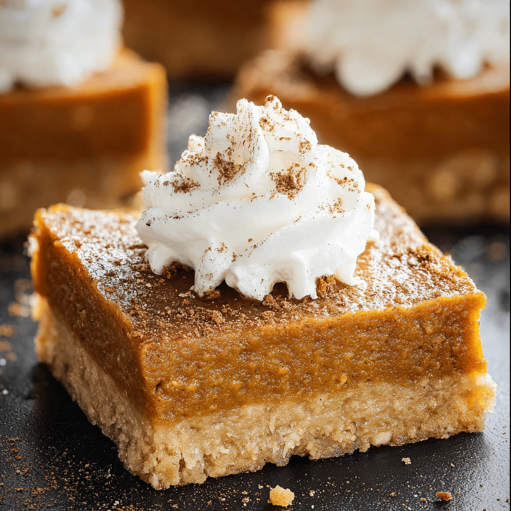Pumpkin Pie Bars