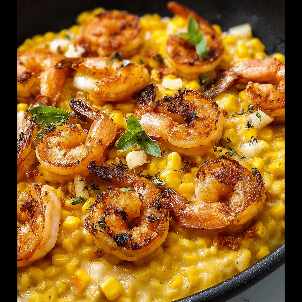 Shrimp and Creamed Corn