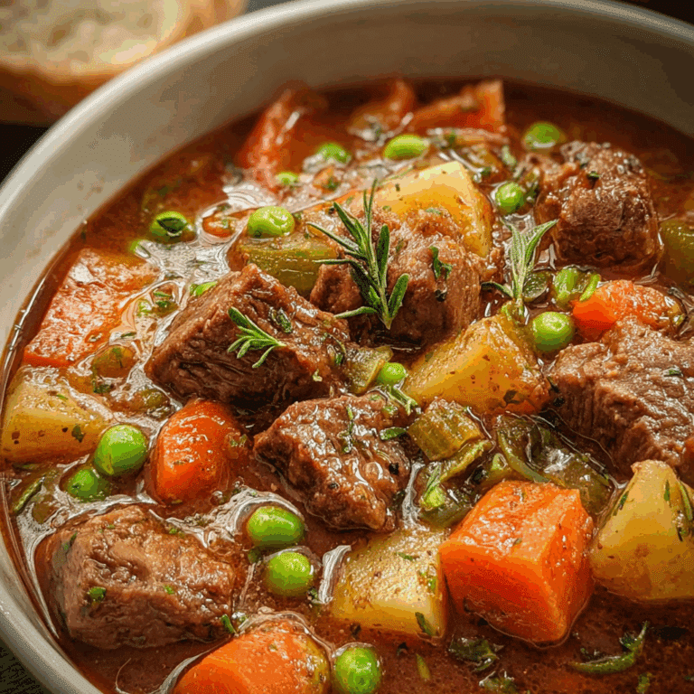 Slow Cooker Beef Stew