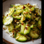 Smacked Cucumber Rice Salad