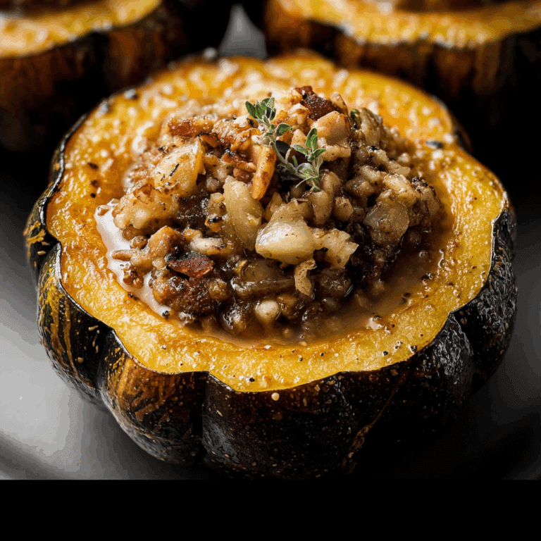 Stuffed Acorn Squash
