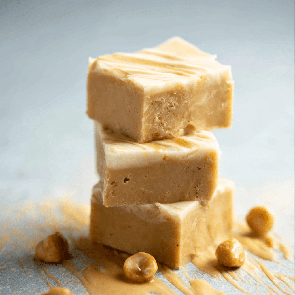 White Chocolate Peanut Butter Fudge