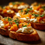 Butternut Squash Crostini