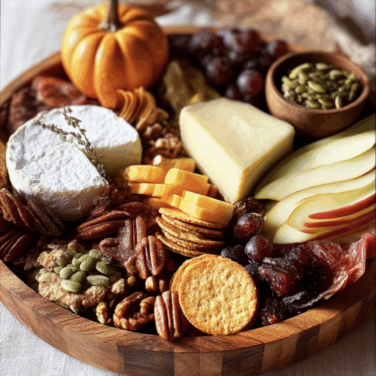 Fall Cheese Board