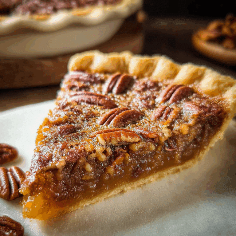Homemade Pecan Pie