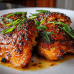 Honey Garlic Chicken Thighs