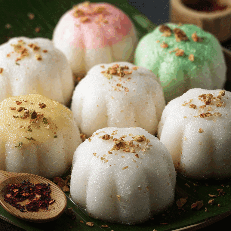 Vietnamese Steamed Rice Cakes
