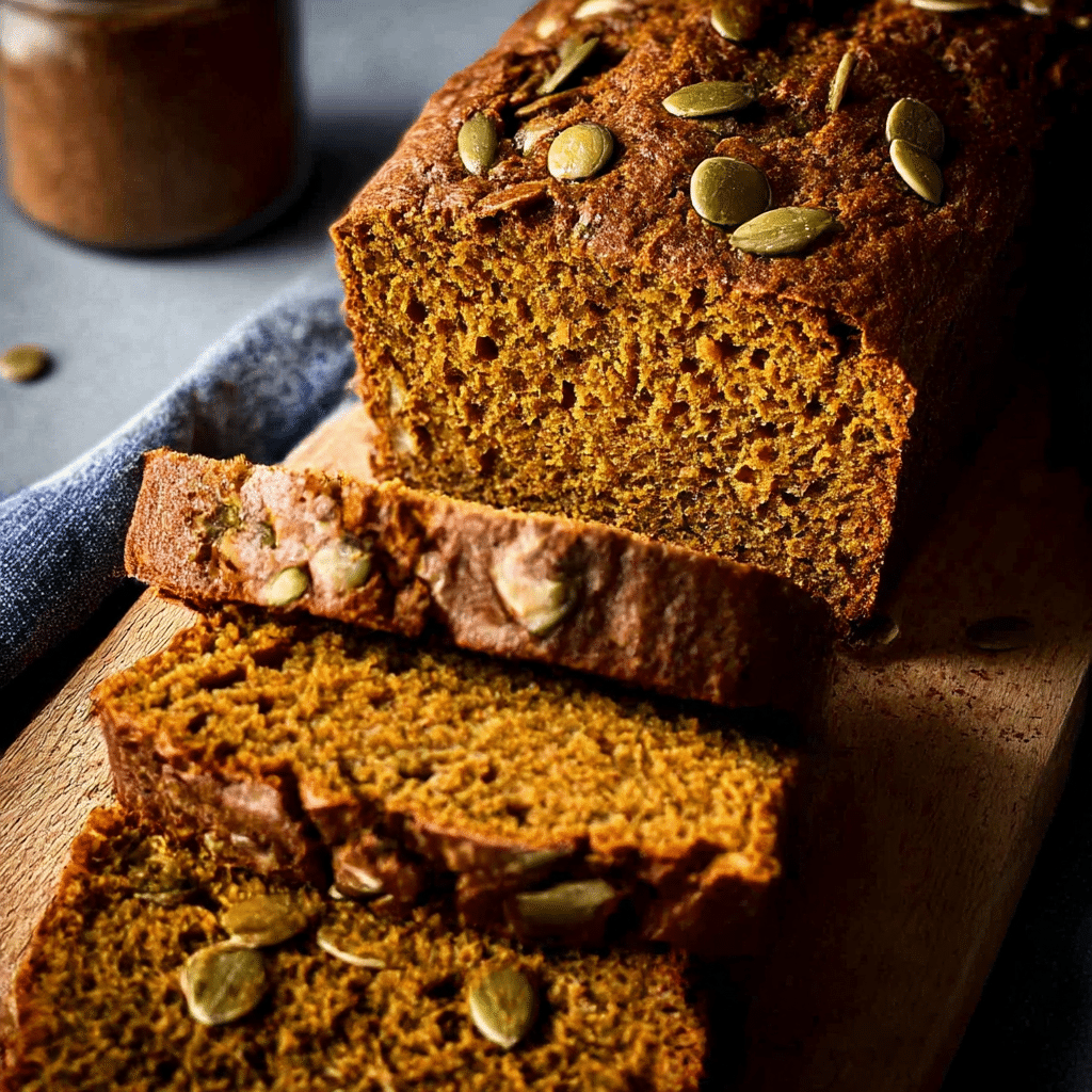 Whole Wheat Pumpkin Bread